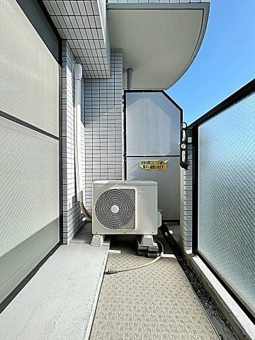 エクセルヒルズのバルコニー|陽当たり良好なバルコニーです