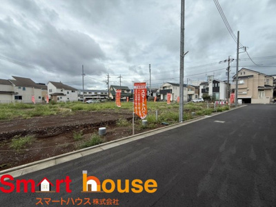 【前面道路含む現地写真】 | 東村山市秋津町　建売変更全9棟