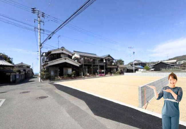 堀江町売土地2号地　全4区画の分譲地