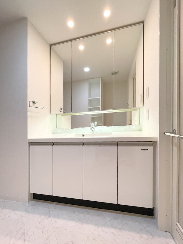 リビオ六甲高羽ガーデンスクエアの洗面所