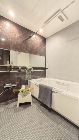 アーバンドック　パークシティ豊洲　タワーAの浴室|日々の疲れを癒すお風呂付です