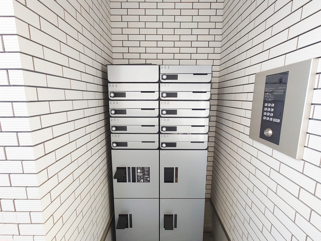 Blanc Cube 赤羽のエントランス|メールボックスです☆