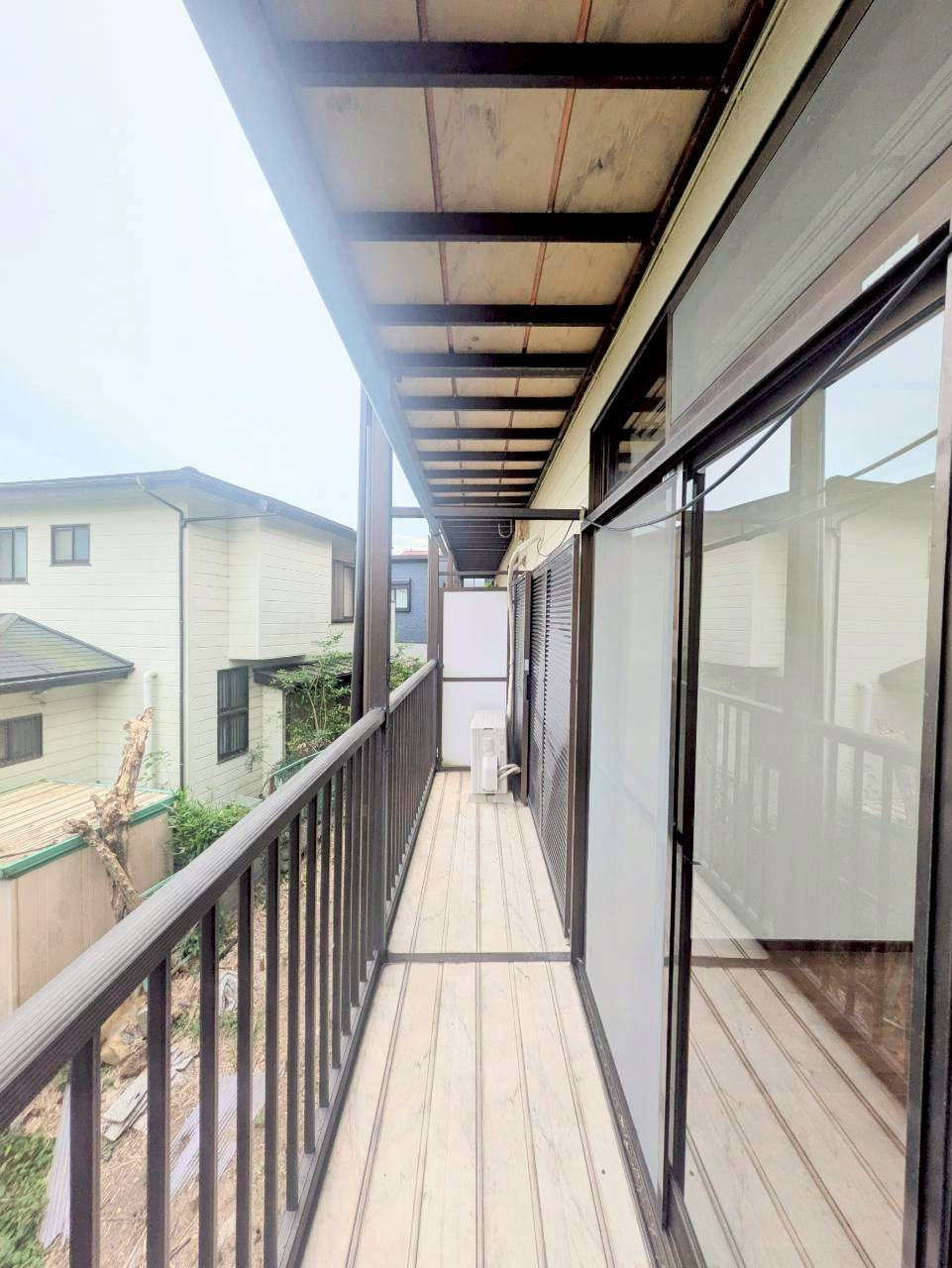 パークサイドヒルズのバルコニー