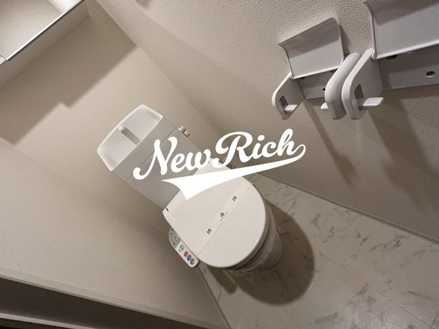 高崎市倉賀野町のアパートのトイレ