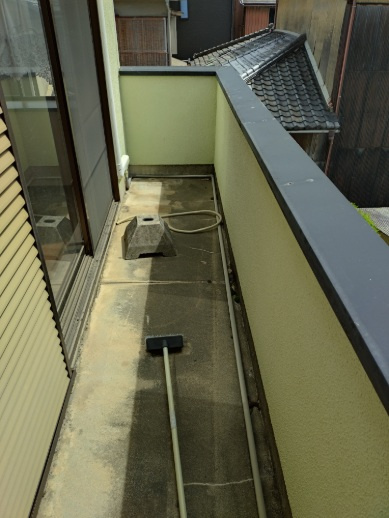 西宮市西波止町　中古戸建のバルコニー