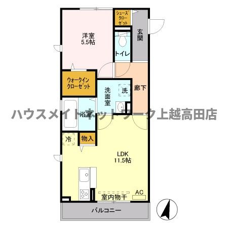 アヴニール シャトーの間取り|間取図
