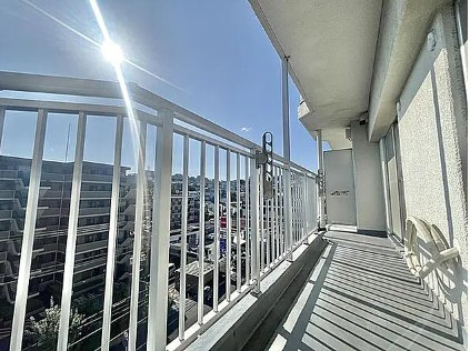 サニーハイツのバルコニー