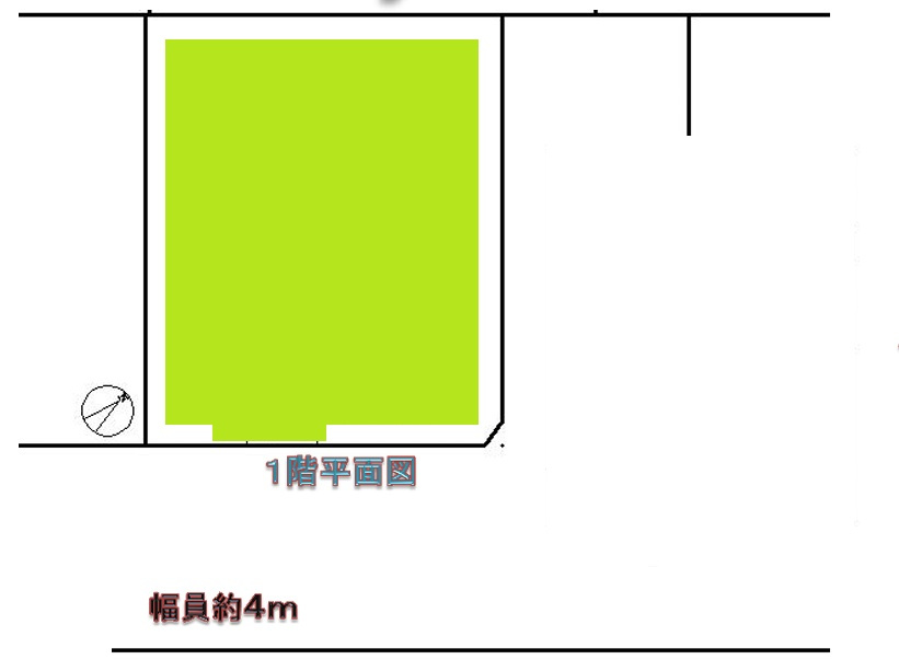 所沢市林３丁目　新築戸建の区画図