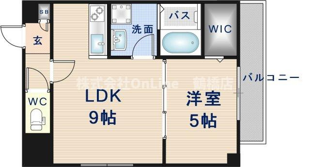 【間取り】 | アリビラ鶴橋