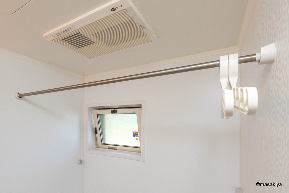 メゾン・ド・ポミエの浴室|浴室乾燥機付き