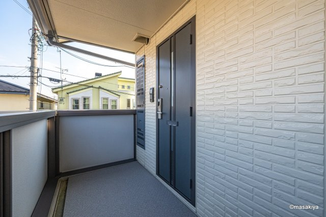 メゾン・ド・ボヌール　Aのエントランス