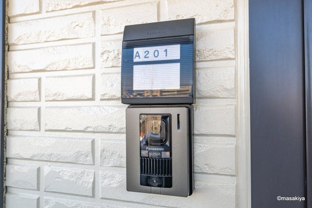 メゾン・ド・ボヌール　Aのエントランス