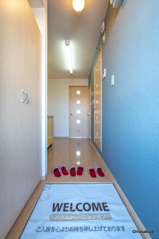 メゾン・ド・ボヌール　Aの玄関