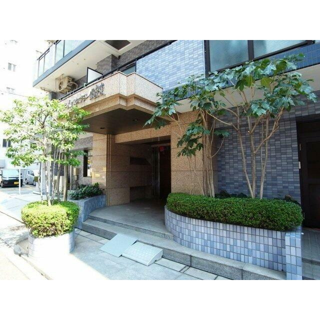 セザールスカイタワー銀座東のエントランス