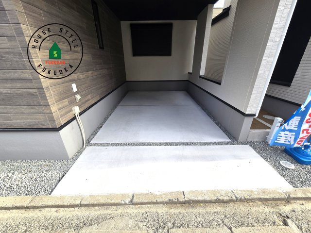 福岡市東区千早1丁目第2-2棟(1号棟)の駐車場|駐車場になります。