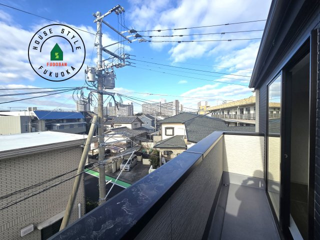 福岡市東区千早1丁目第2-2棟(1号棟)の展望|眺望や窓からの景色が良いと、家で過ごす時間も快適です。