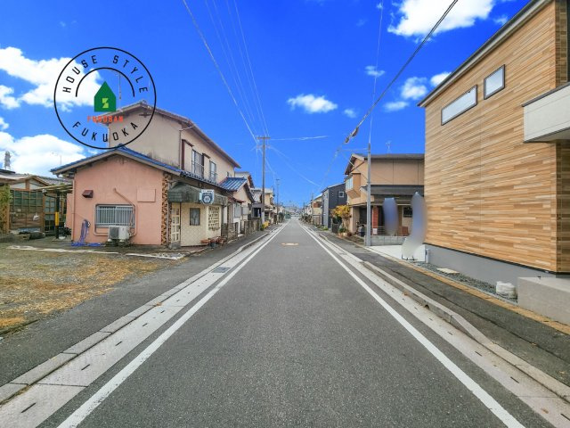 糟屋郡篠栗町津波黒2丁目第3-1棟(1号棟)の前面道路含む現地写真|前面道路です。