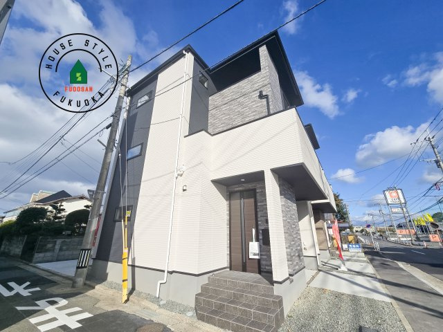 福岡市西区小戸3丁目第4-3棟(3号棟)の外観|デザイン性のある外観です。