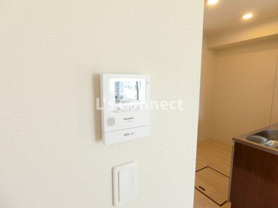 【セキュリティ】 | メルヴェーユ黒須Ⅷ | 突然の来客もＴＶモニターホンでしっかり確認。