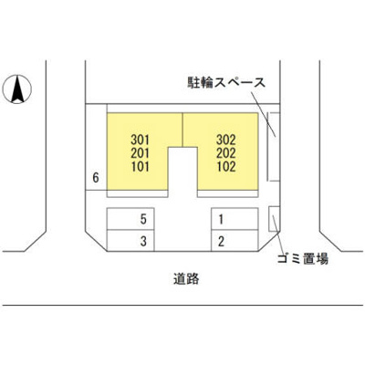 【区画図】 | エスポワールルミエール