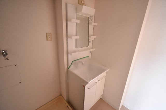 グリーンビュー1号館の独立洗面台