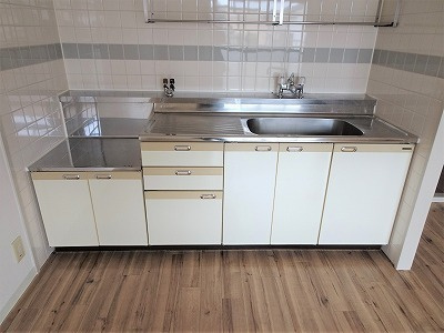 グリーンビュー1号館のキッチン