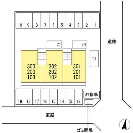 【駐車場】 | グランシャリオＭ