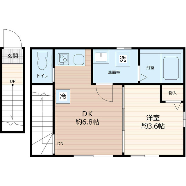 ベレガンス船橋の間取り