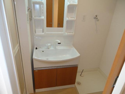 【洗面所】 | スカイガーデンⅡ | 洗髪洗面化粧台