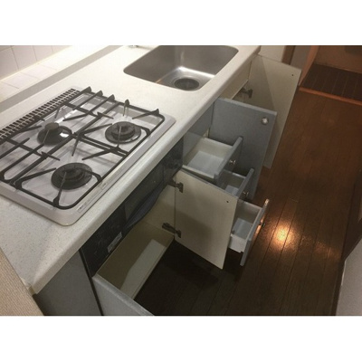 【キッチン】 | セザールスカイタワー銀座東 | キッチン下収納