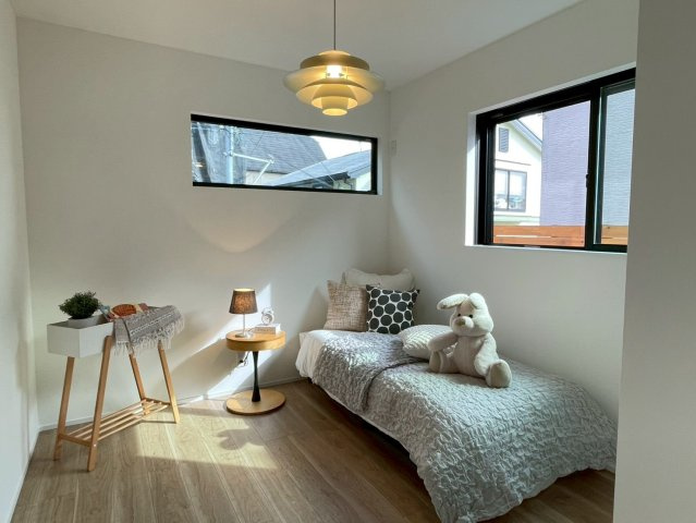 光と風が通う、仁川町の新築プロジェクトの子供部屋