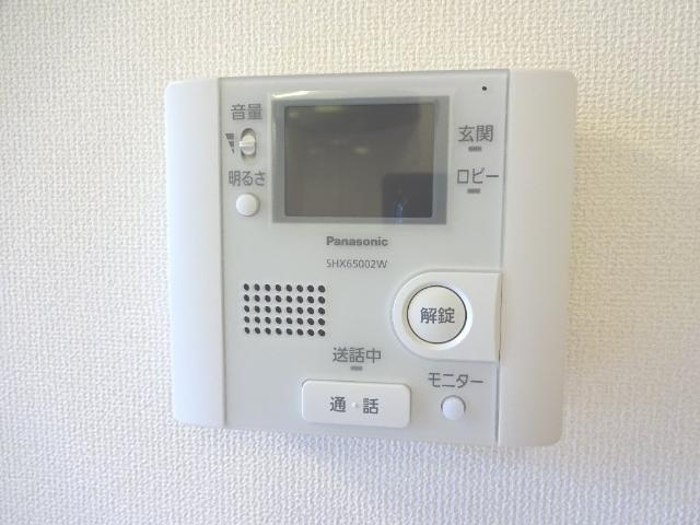 Ritz Elamicaの内装|カメラ付インターホン