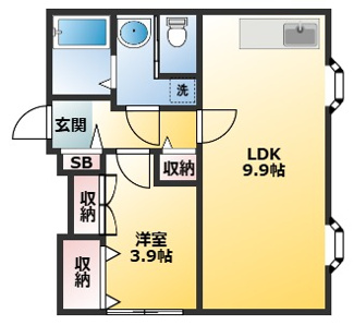 【間取り】 | コムデビュー