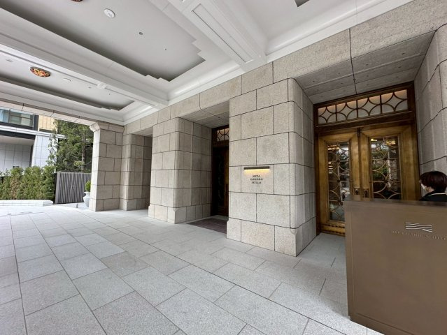 三田ガーデンヒルズのエントランス