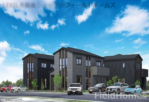 秦野市菩提戸建て　2号棟の外観パース|外観イメージ「秦野市菩提戸建て」