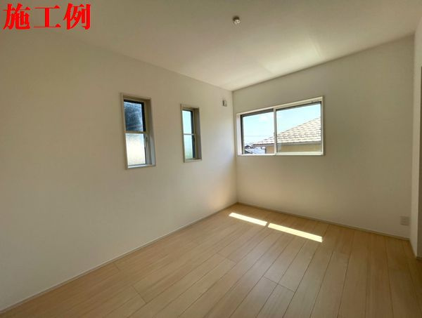 秦野市菩提戸建て　2号棟の洋室|落ち着いた色調の洋室です