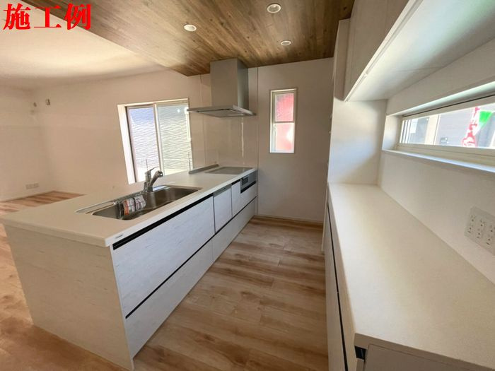 秦野市菩提戸建て　2号棟のキッチン|キッチンです