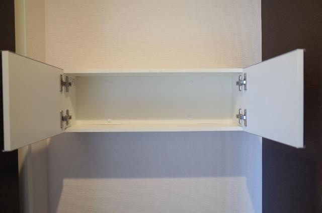 Ｍａｓｕｅｍｏｎ　Ⅱ番館のトイレ|ＷＣ内収納