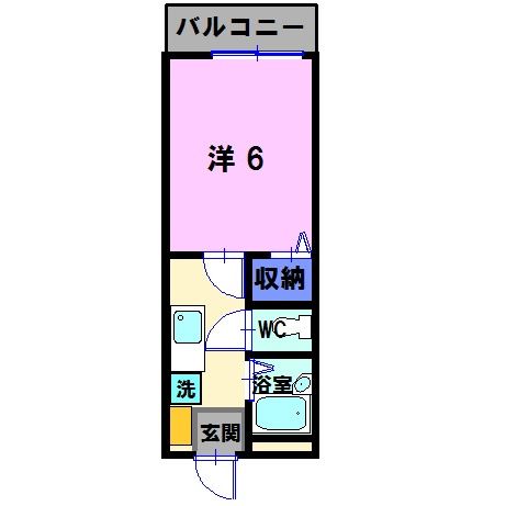 セントラルヴィラ Ⅰの間取り