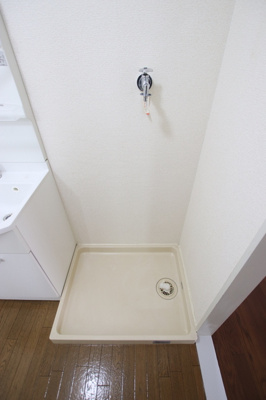 室内洗濯機置き場
