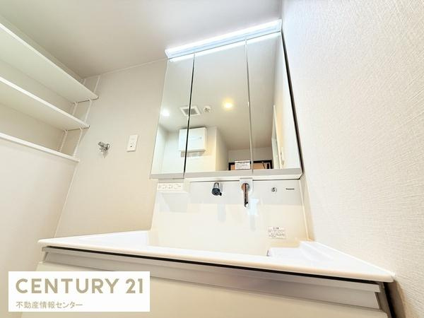 【独立洗面台】 | シャルマンフジ住之江公園ドシール | 洗面台