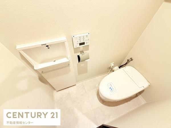 【トイレ】 | シャルマンフジ住之江公園ドシール | トイレ上からのアングル