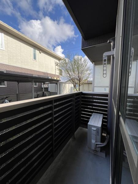 メゾンRYOSEN　A棟のバルコニー