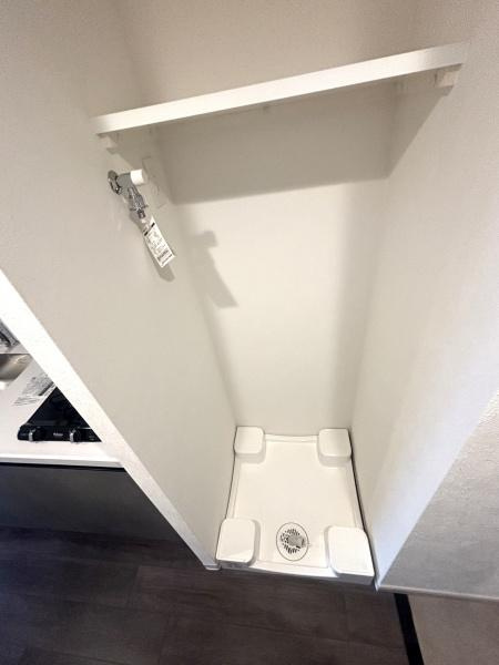 プレサンス大正エミナンスの洗面所|★室内洗濯パン★