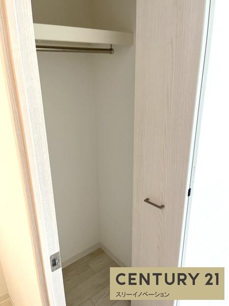 エグゼ大阪CITYアインツの収納|★クローゼット収納！★