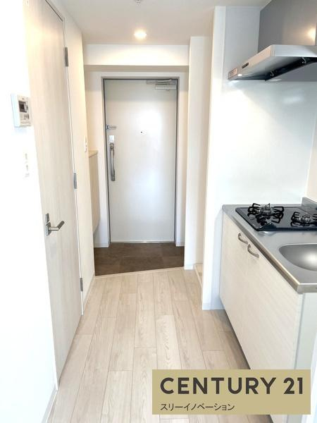 エグゼ大阪CITYアインツの居間・リビング|★室内から玄関★