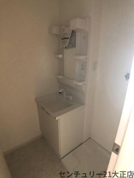 Mv.fm大阪大正の洗面所|★独立洗面台★