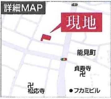 岡崎市能見町　全2棟・1号棟のその他|交通アクセス図です。