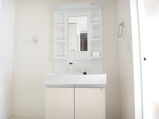 サニーハイムの洗面所|洗髪洗面化粧台
