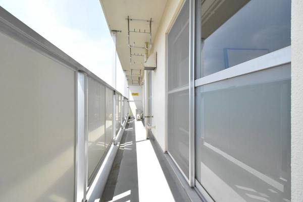 ビレッジハウス富山北2号棟のバルコニー|ビレッジハウスの同一物件・同一タイプの間取りの写真です